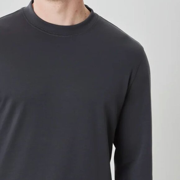 Robert Barakett Georgia Long Sleeve Men's Crewneck T-Shirt Tee - Picture 4 of 5